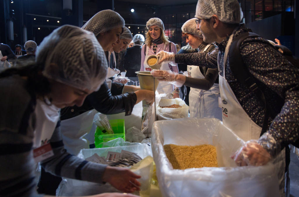 Rise Against Hunger porta in Italia un nuovo modo di fare Team Building