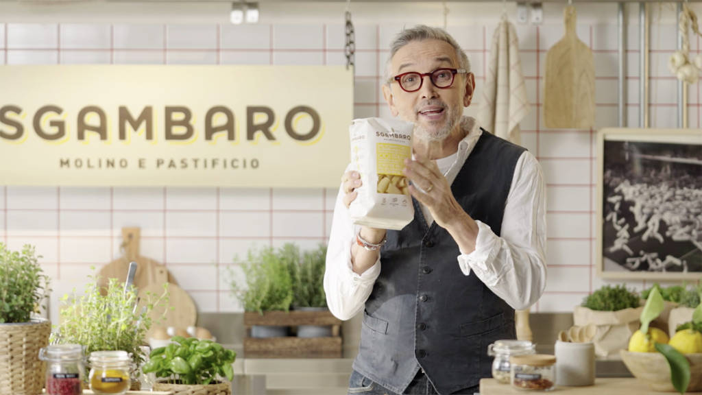 Sgambaro e Bruno Barbieri insieme per nuove ricette