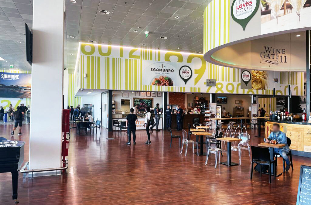 La pasta Sgambaro arriva al BGY – Milan Bergamo Airport