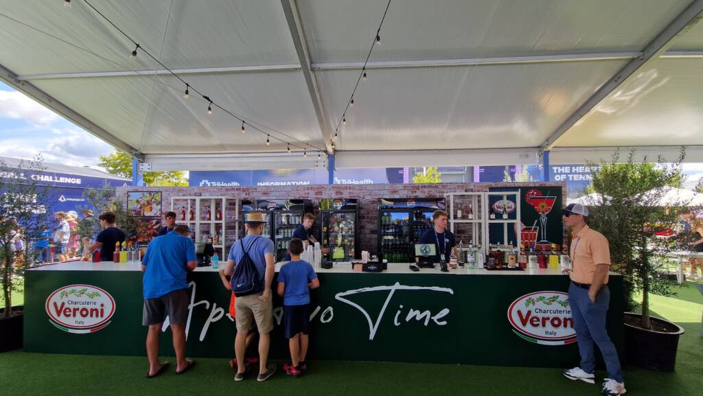 VERONI E IL GRANDE TENNIS, UN BINOMIO VINCENTE: SPONSOR PER IL QUARTO ANNO CONSECUTIVO AL CINCINNATI OPEN E DEBUTTO AGLI US OPEN